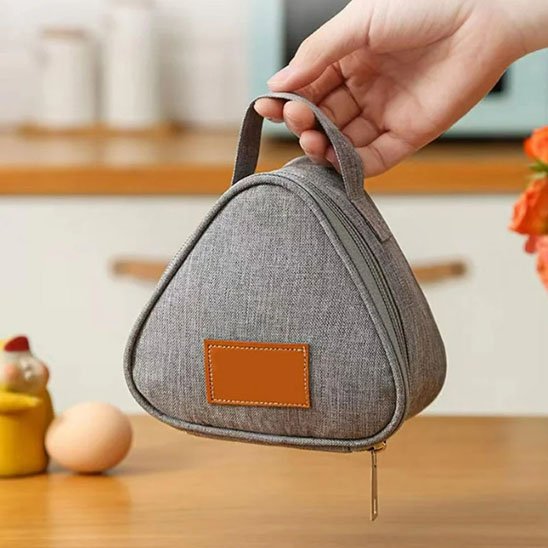 Sac isolant triangulaire à œuf
