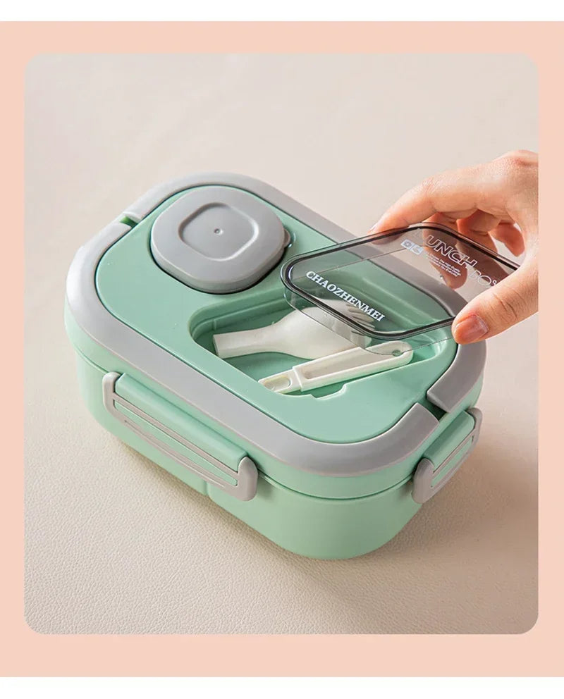 Boite repas isotherme compartimenté avec couverts