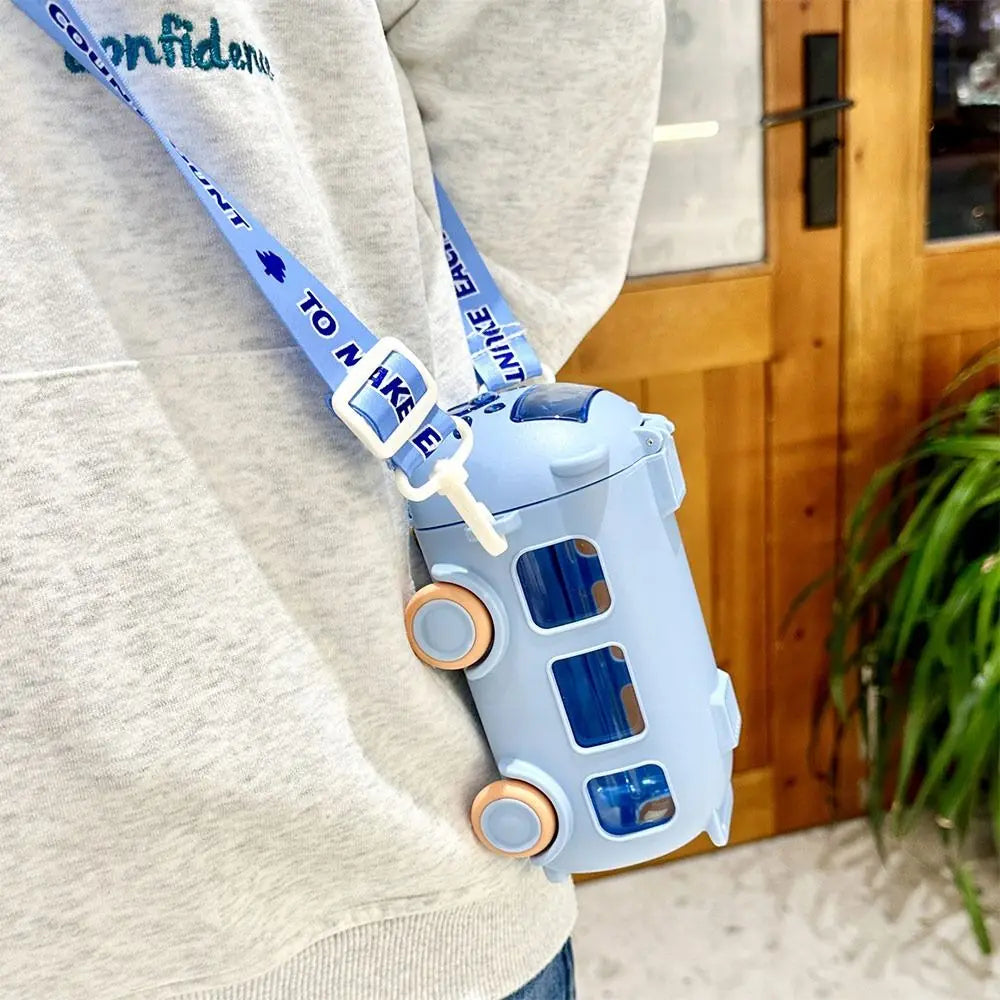 Gourde enfant minibus avec sangle