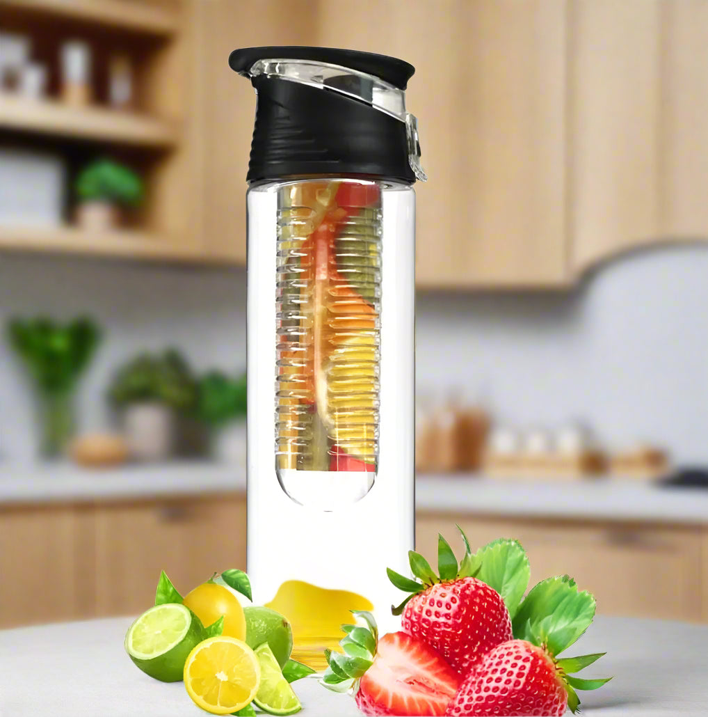 gourde infuseur noir