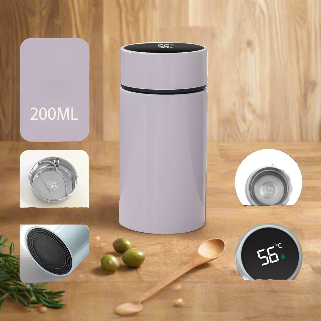 Gourde isotherme digital violet