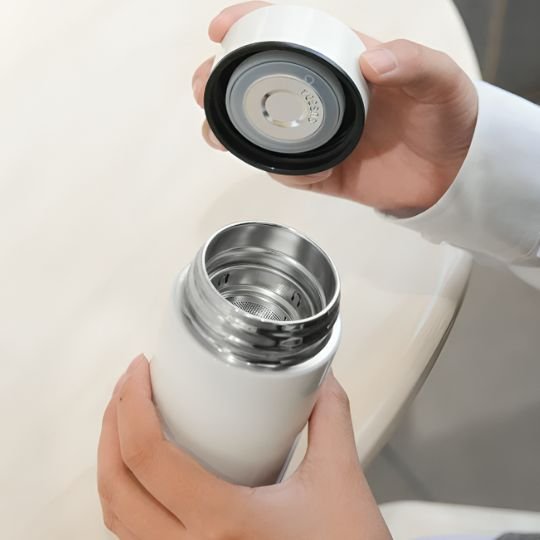 Gourde isotherme digitale avec filtre