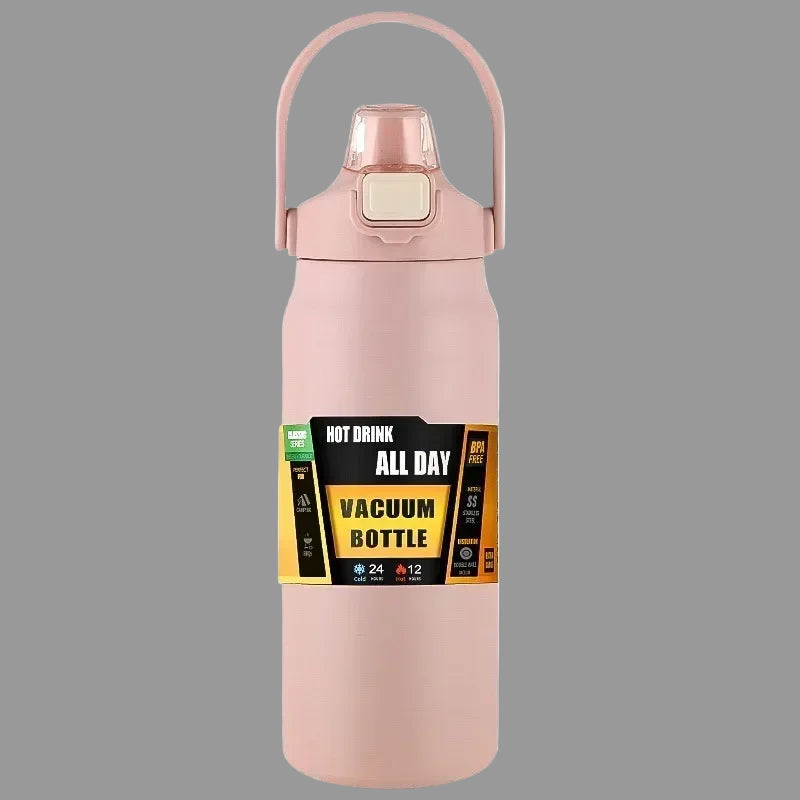 gourde isotherme rose 1200ml