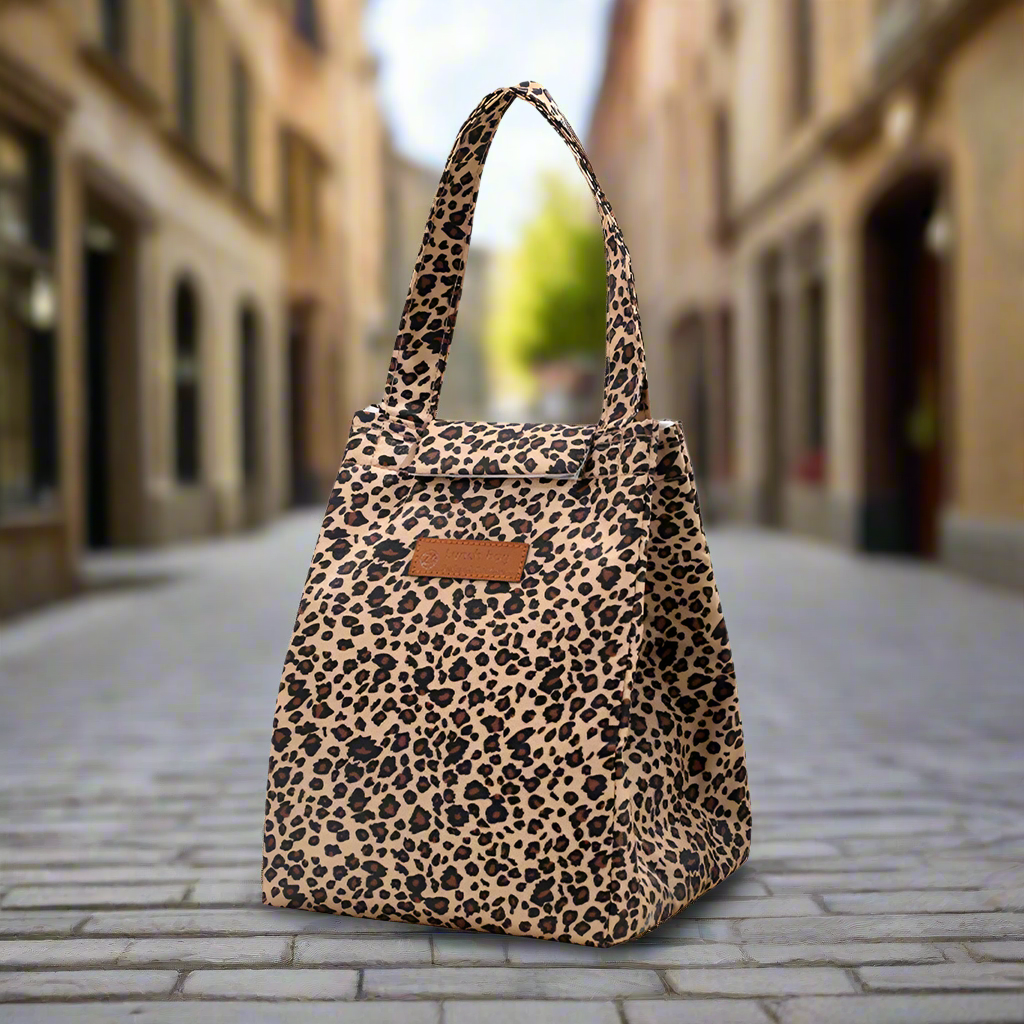 Joli sac isotherme repas panthère