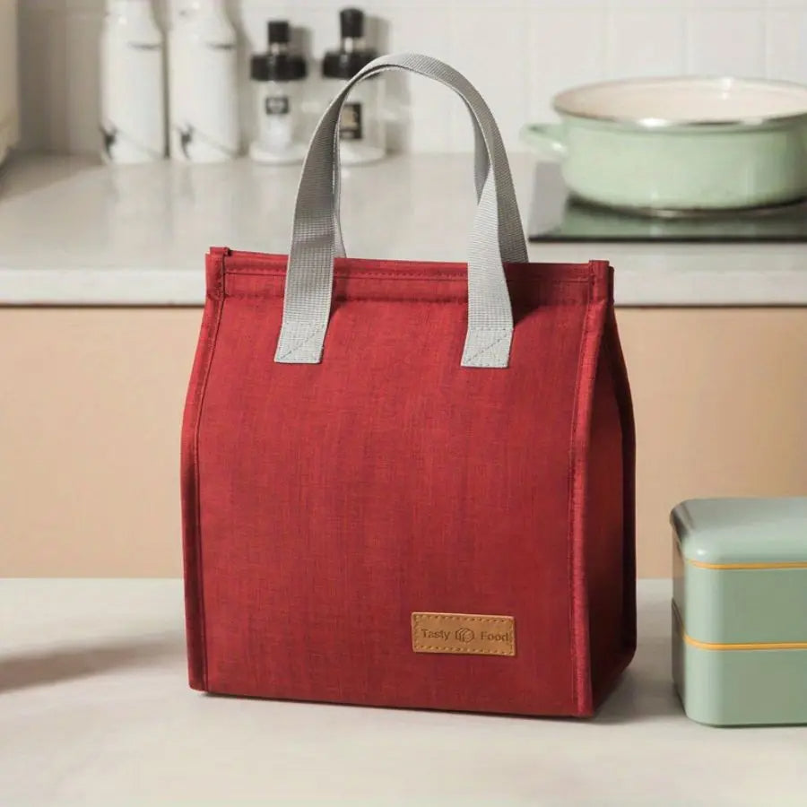 lunch bag rouge