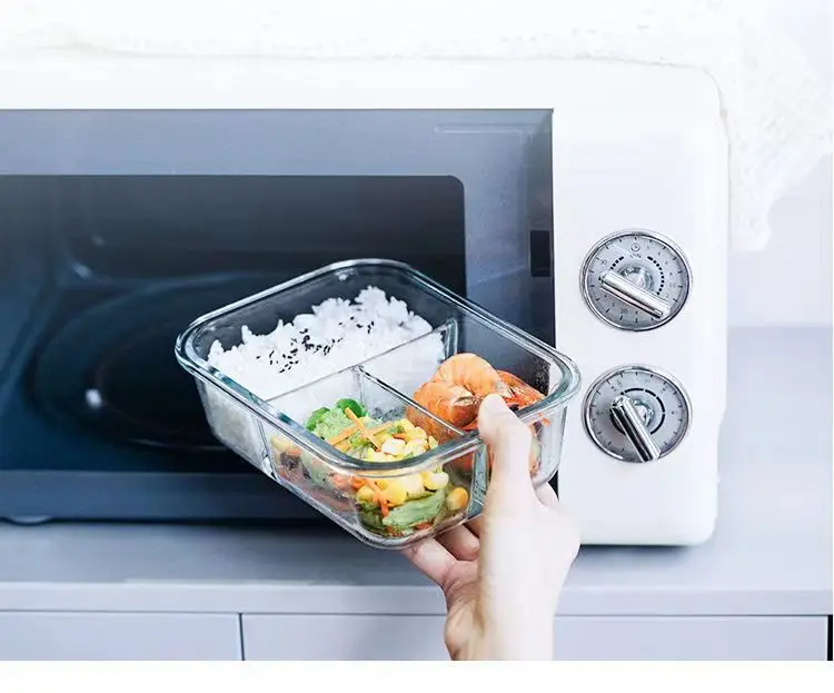 Lunch box en verre micro onde