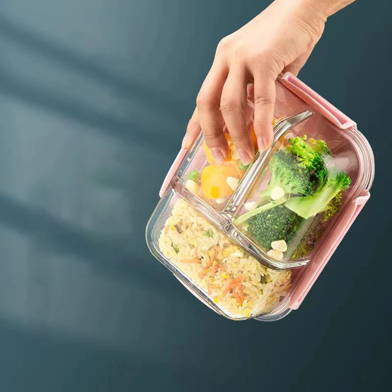 Lunch box en verre transportable