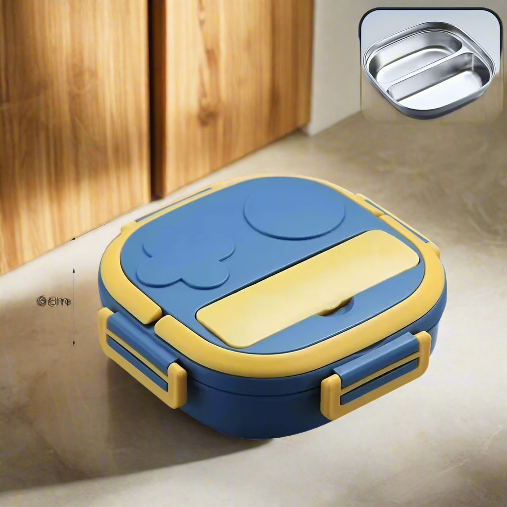 Lunch box enfant 2 bleu