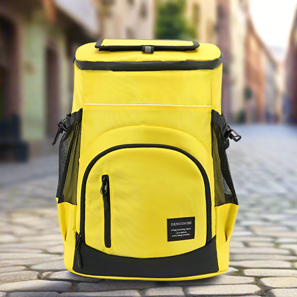 sac a dos isotherme jaune