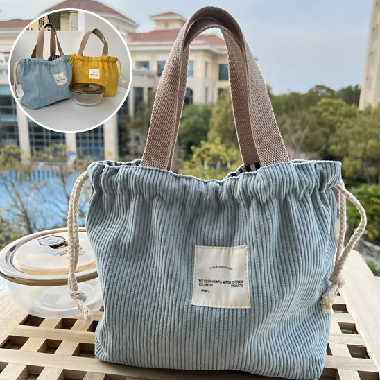 Sac Ă lunch en velour