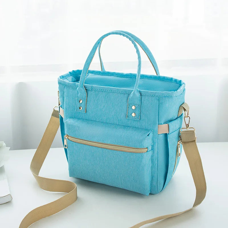 Sac Ă main isotherme bleu