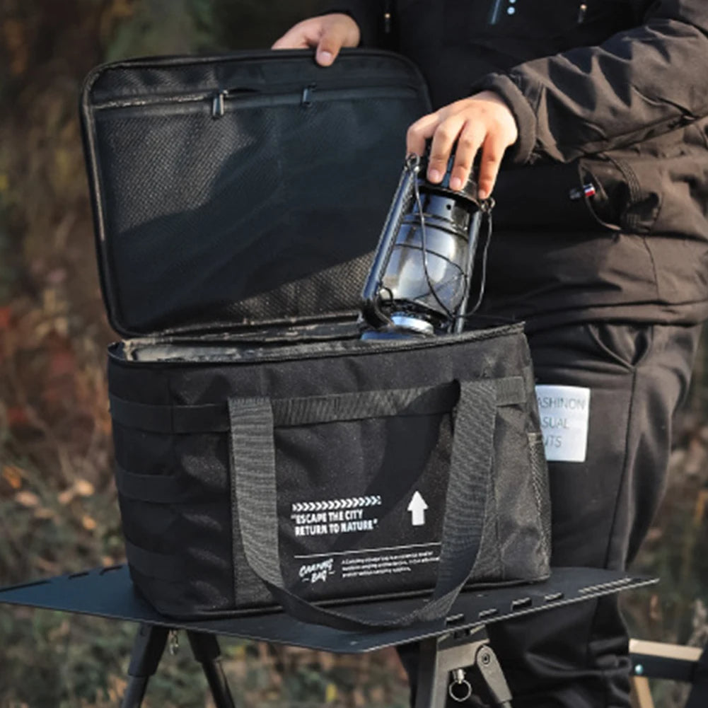 Sac isotherme pour picnic sur chaise