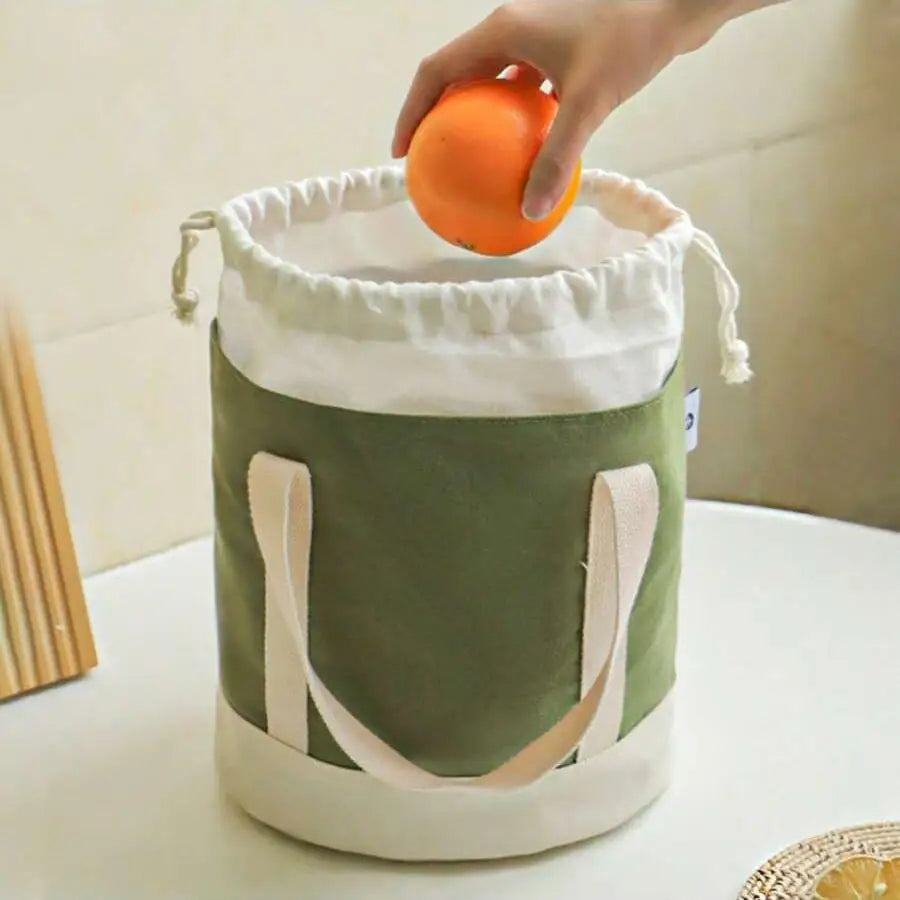 Sac repas en toile déjeuné