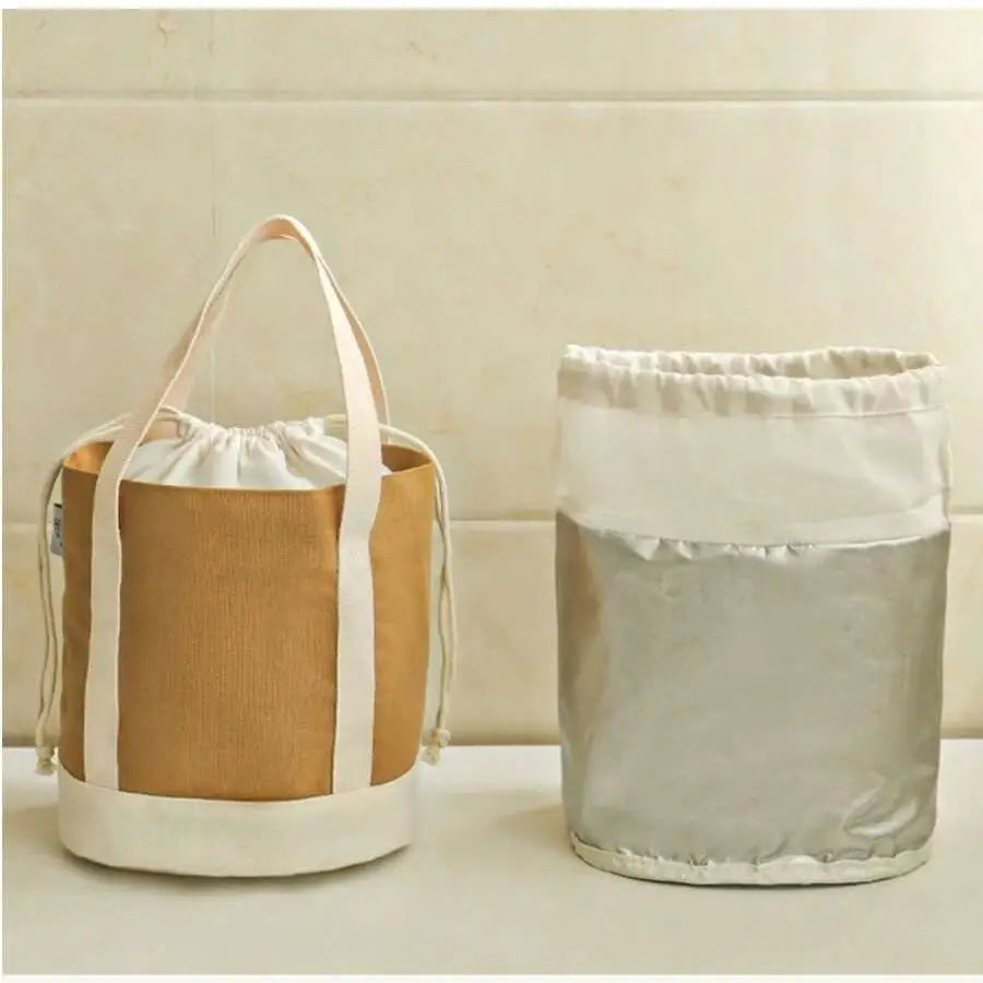 Sac repas en toile isotherme