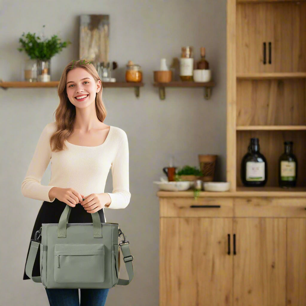 Sac repas femme étudiante