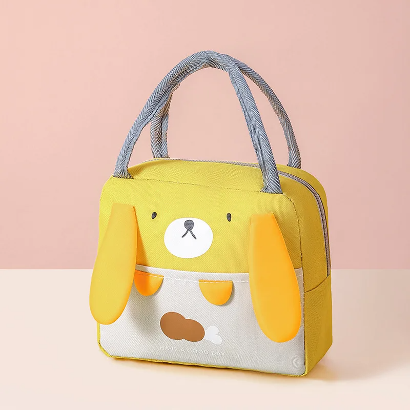 Sac repas isotherme enfant jaune