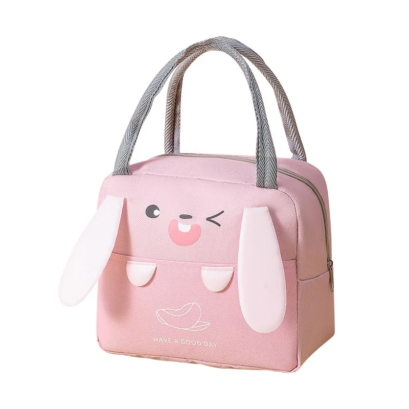 Sac repas isotherme enfant rose