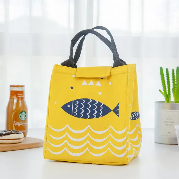 Sac repas isotherme poisson jaune