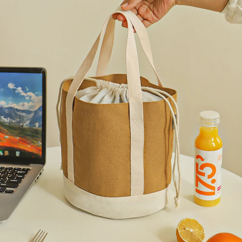 Sac repas rond isotherme