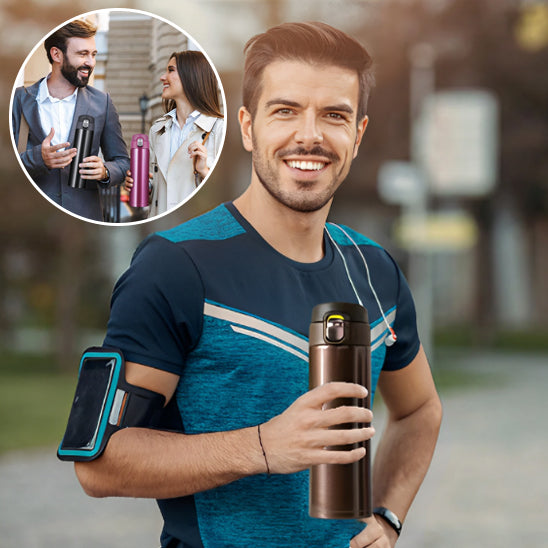 sport avec thermos isotherme
