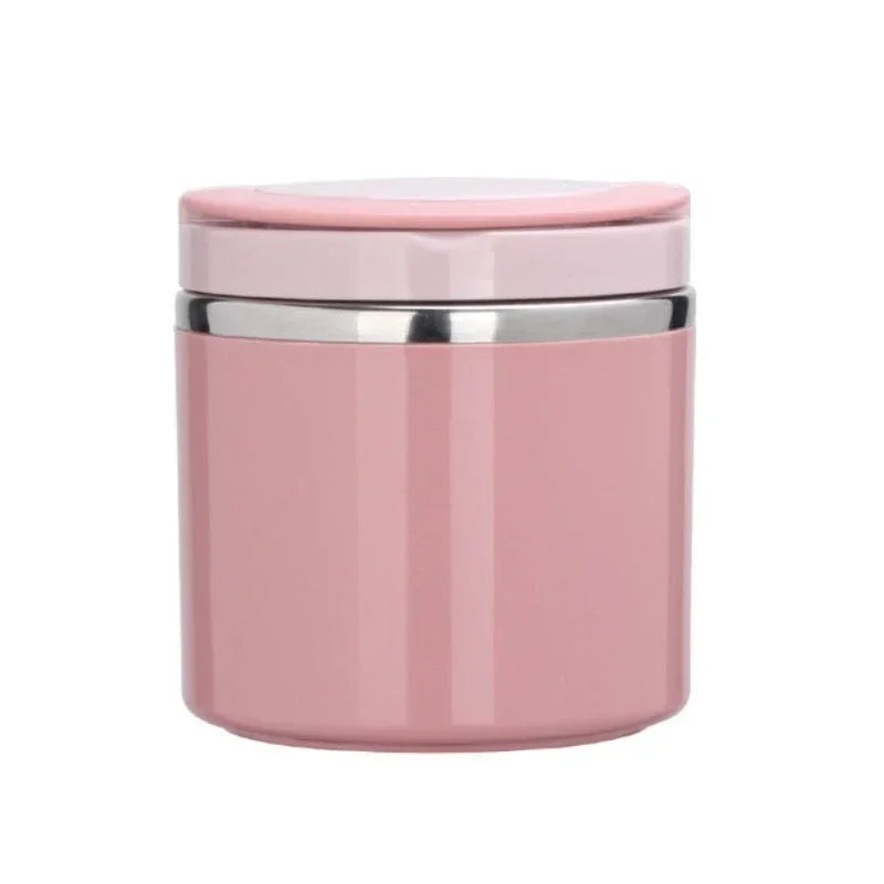 Thermos alimentaire rose
