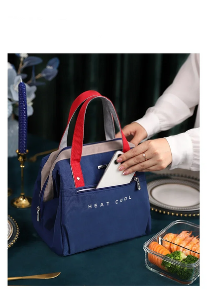 Sac repas isotherme femme avec poche