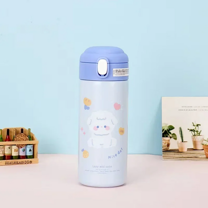 Petite gourde isotherme enfant | peluche
