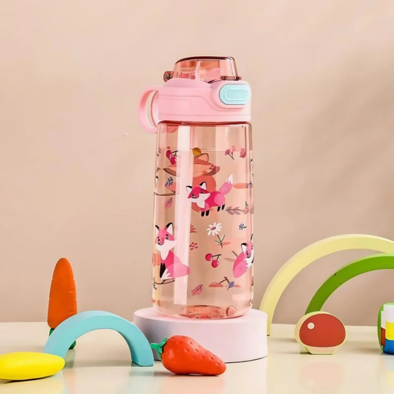 gourde enfants rose