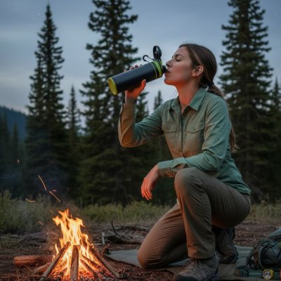 Gourde filtrante ecologique