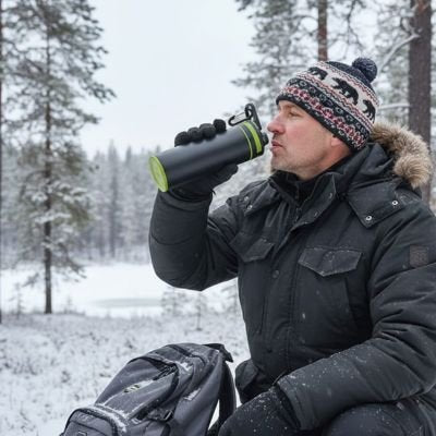 Gourde filtrante pratique