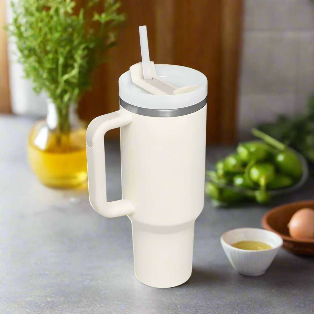 gourde isotherm blanc