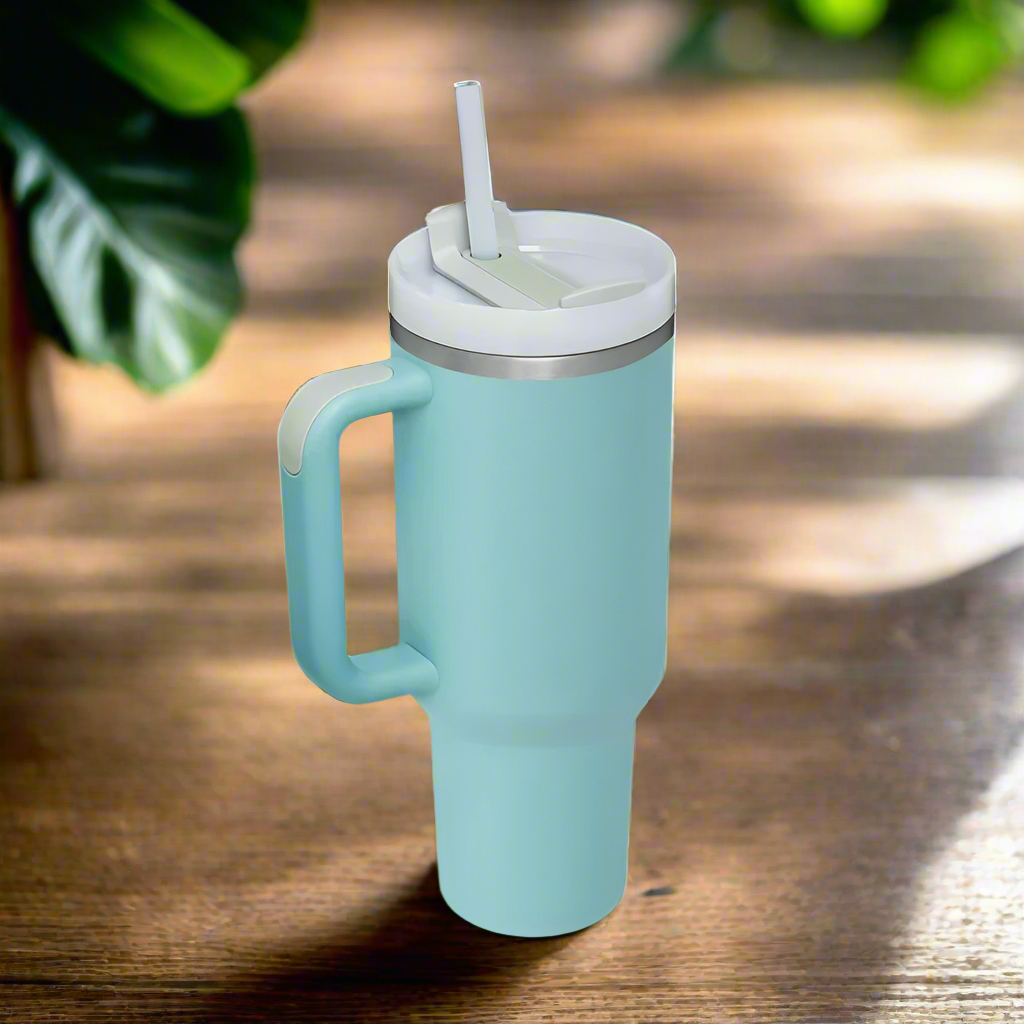 gourde isotherm bleu