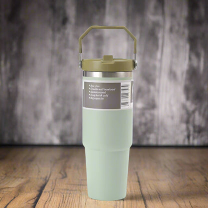 Gourde isotherme recyclée vert