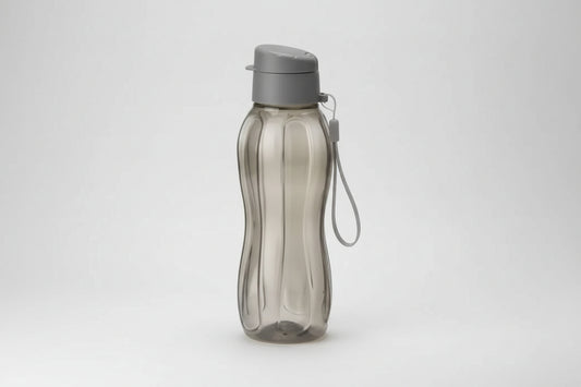 gourde plastique 1 litre-noir