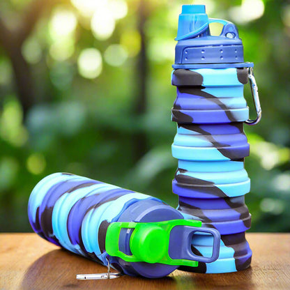 Gourde pliable en silicone 500 ml
