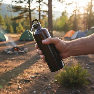 Gourdes isotherme portable