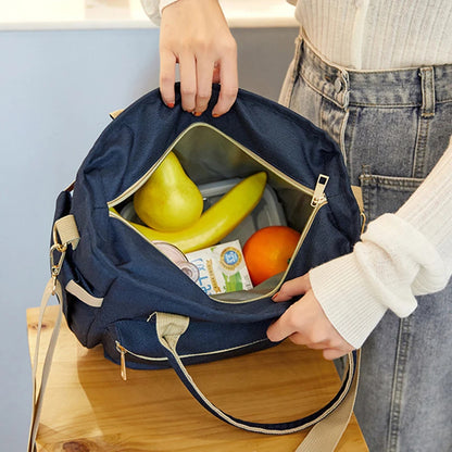 Grand sac à main isotherm repas