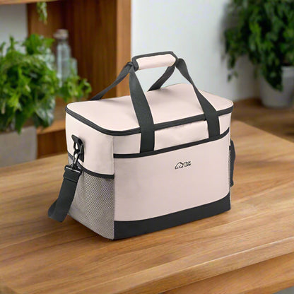 Grand sac isotherme beige