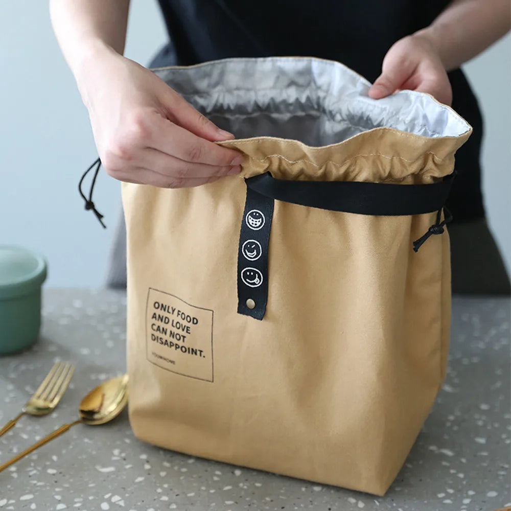 Lunch bag grande ouverture