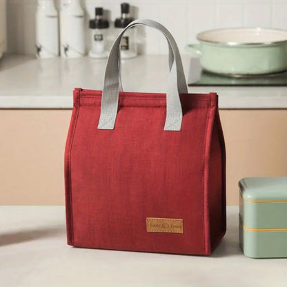 lunch bag rouge