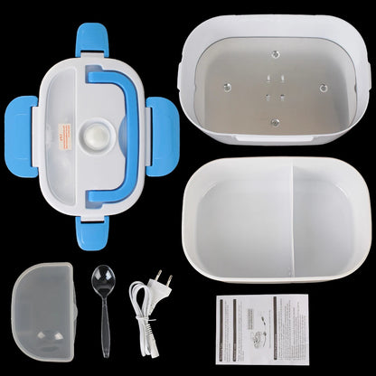 lunch box chauffante bleu