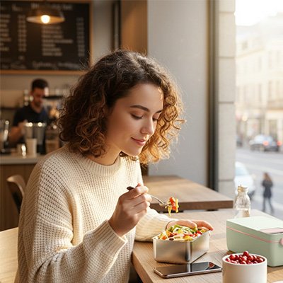 Lunch box chauffante de bureau