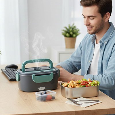 Lunch box chauffante pour les déplacements