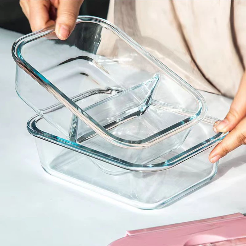 Lunch box en verre pratique