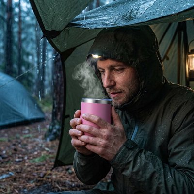 Mug isotherme cafe chaud