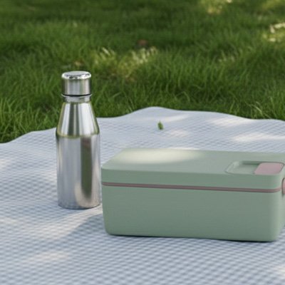 pique-nique avec la Lunch box chauffante 