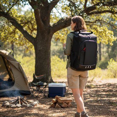 Sac à dos isotherme de camping