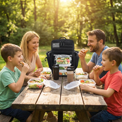 sac à dos pique-nique isotherme 45 litres famille