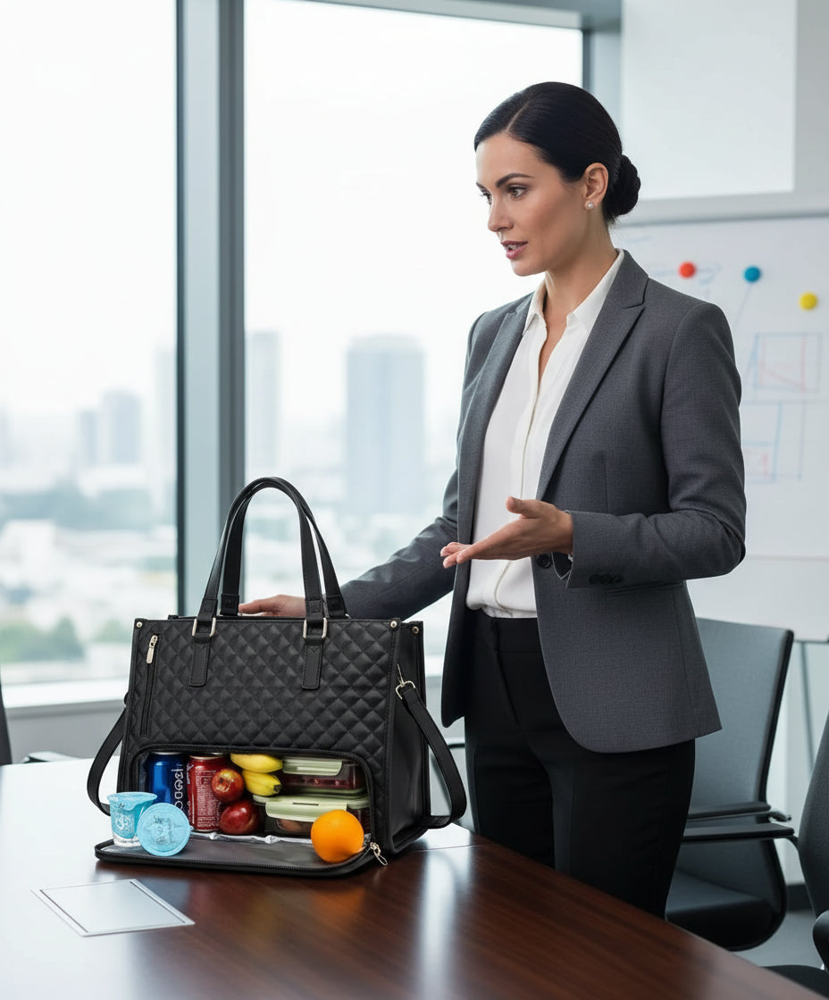 Sac à main isotherme lunch pour femme