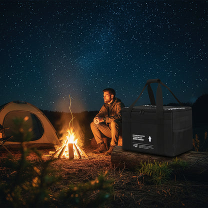 sac isotherme camping noir